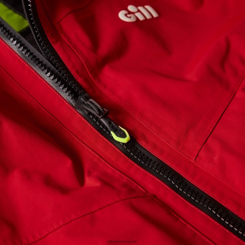 Gill Marine ανδρικό os3 μπουφάν θαλάσσης το κόκκινο 480P62148