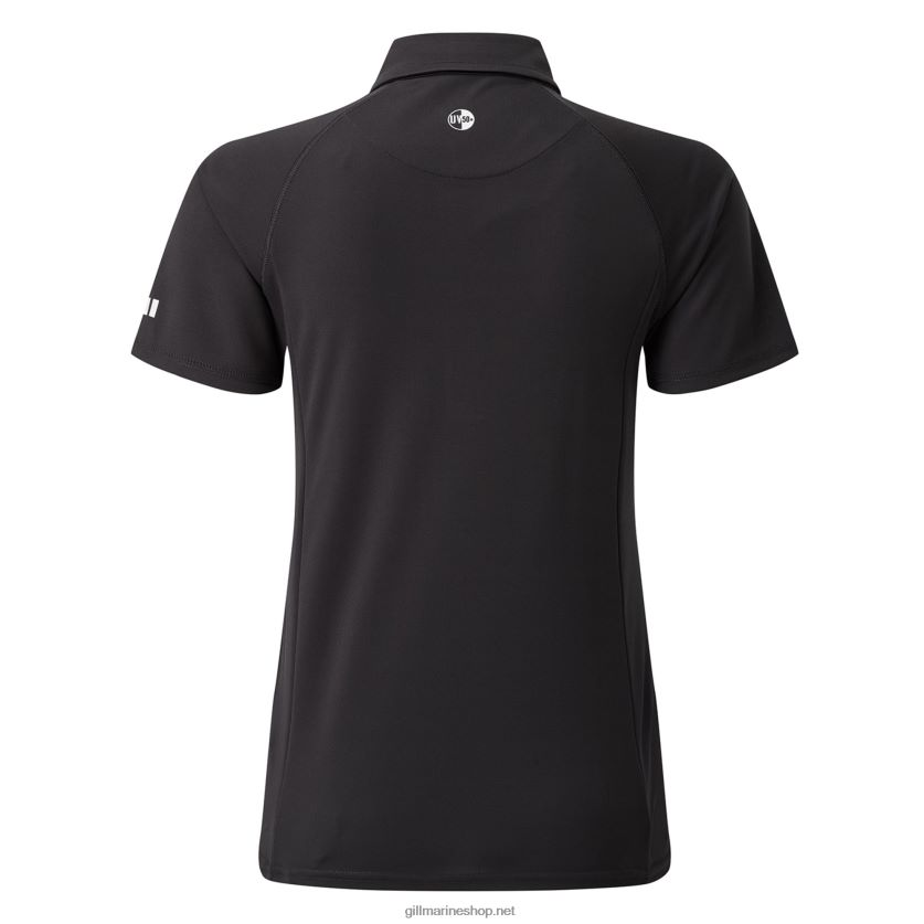 Gill Marine γυναικείο uv tec polo ξυλάνθρακας 480P62174