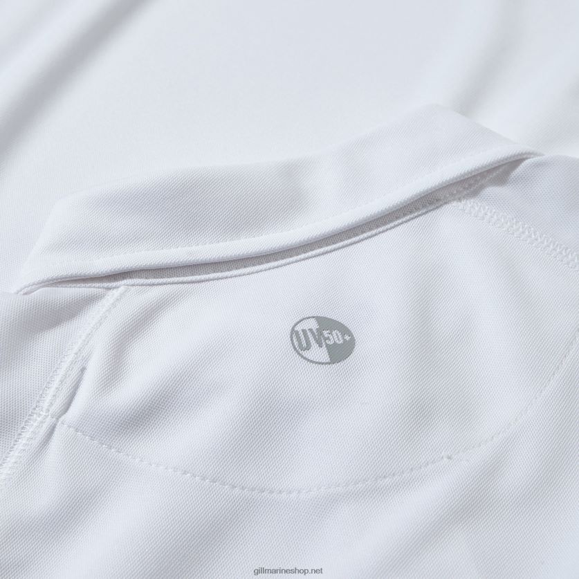 Gill Marine γυναικείο uv tec polo άσπρο 480P62509
