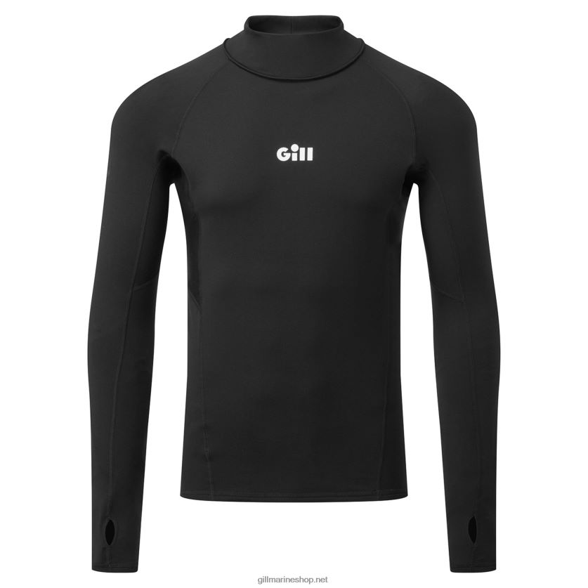Gill Marine υδρόφοβη θερμική κορυφή μαύρος 480P6265