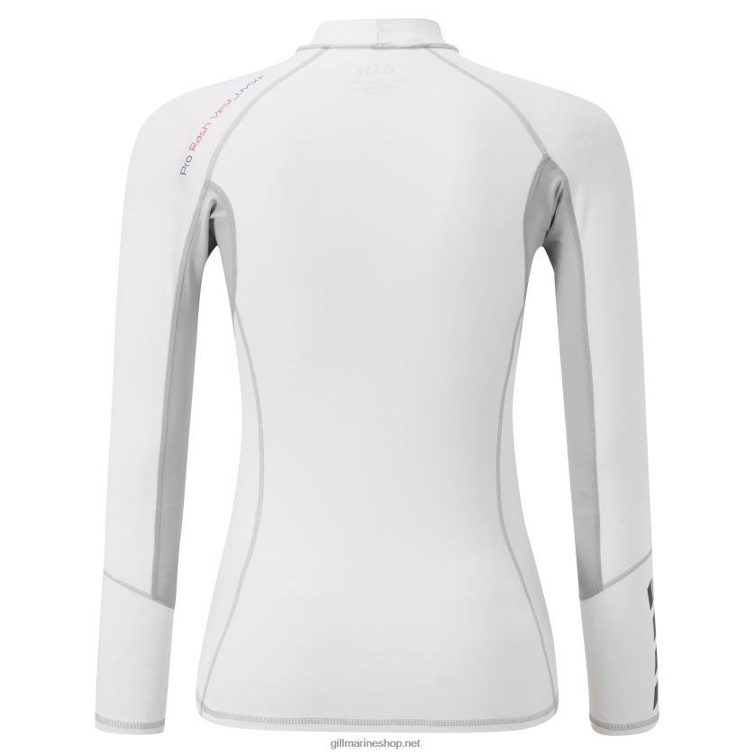 Gill Marine γυναικείο γιλέκο pro rash μακρυμάνικο άσπρο 480P62506