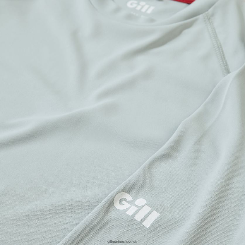 Gill Marine γυναικείο μακρυμάνικο μπλουζάκι uv tec μέτριο γκρι 480P62513
