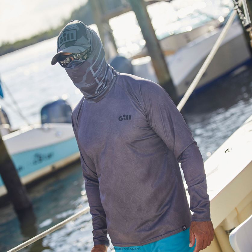 Gill Marine μακρυμάνικο μπλουζάκι xpel tec σε κασσίτερο camo κασσίτερος camo 480P6257