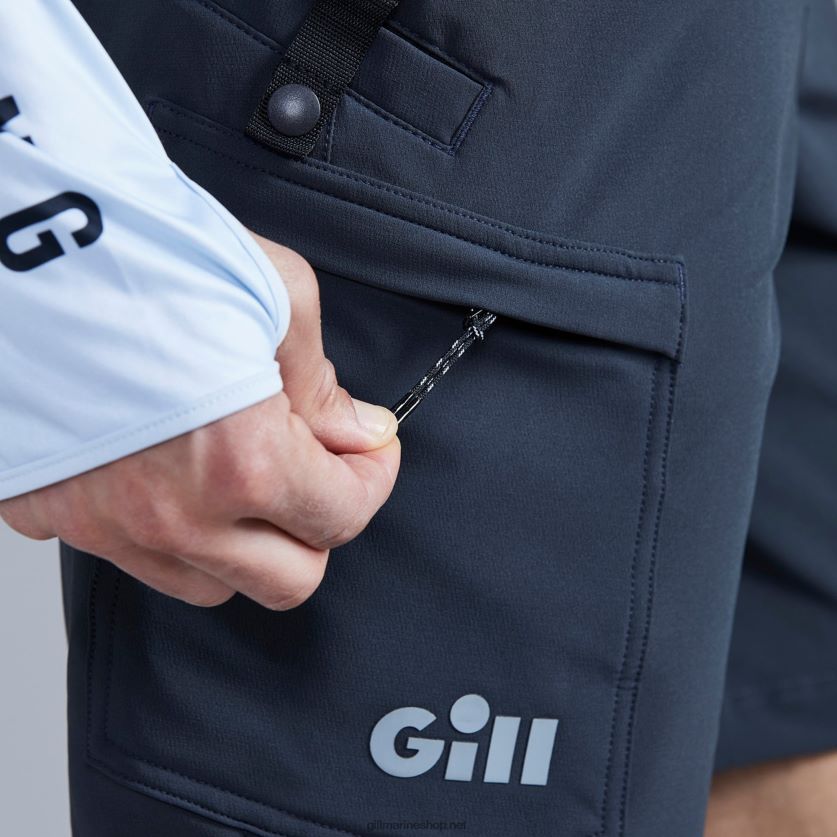Gill Marine pro σορτς αποστολής γραφίτης 480P6234