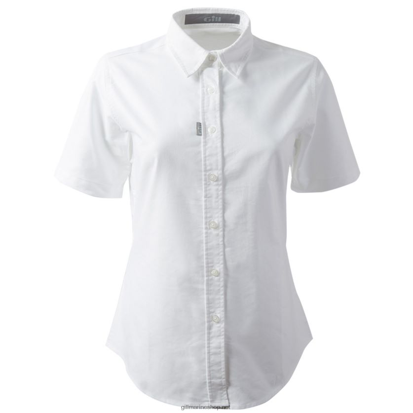 Gill Marine γυναικείο πουκάμισο oxford κοντομάνικο άσπρο 480P62297