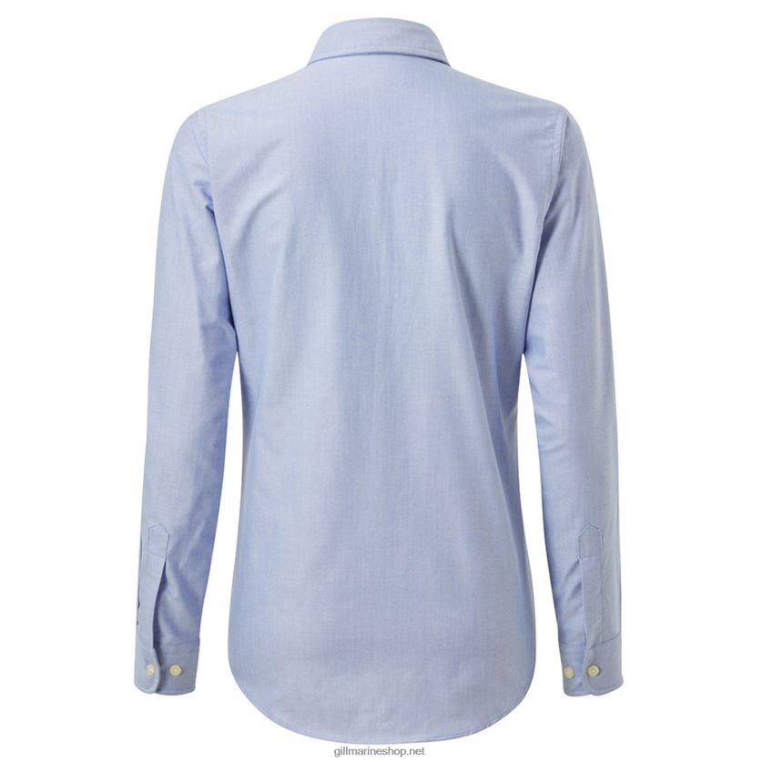 Gill Marine γυναικείο μακρυμάνικο πουκάμισο oxford μπλε 480P62298