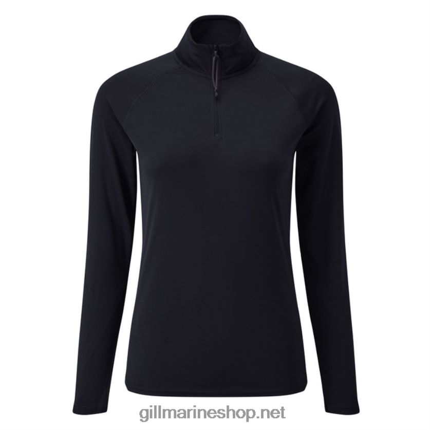 Gill Marine γυναικείο μπλουζάκι με φερμουάρ uv tec - μακρυμάνικο ΠΟΛΕΜΙΚΟ ΝΑΥΤΙΚΟ 480P62201
