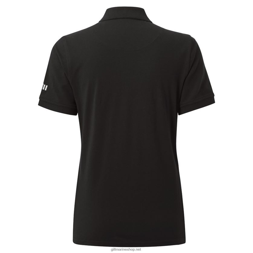 Gill Marine γυναικείο μπλουζάκι πόλο μαύρος 480P62251