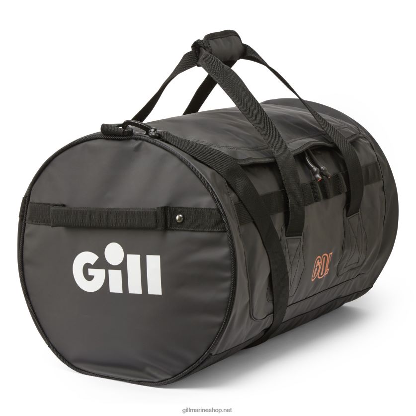 Gill Marine τσάντα μουσαμάς βαρέλι 60l μαύρος 480P62235