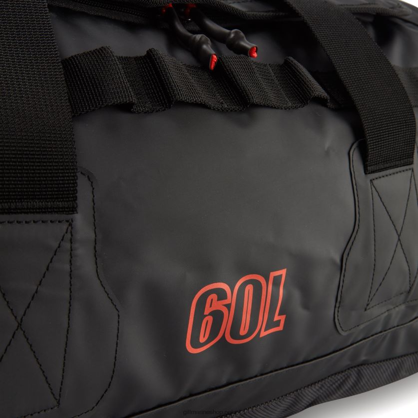 Gill Marine τσάντα μουσαμάς βαρέλι 60l μαύρος 480P62566