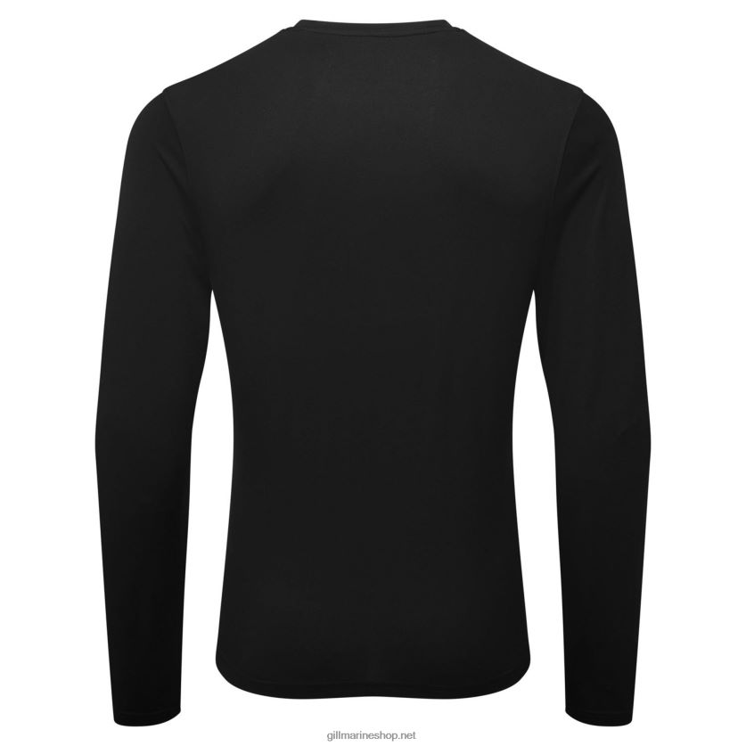 Gill Marine ανδρικό πλήρωμα holcombe - μακρυμάνικο μαύρος 480P62321