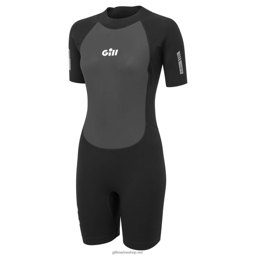 Gill Marine γυναικείο pursuit shorty μαύρος 480P628