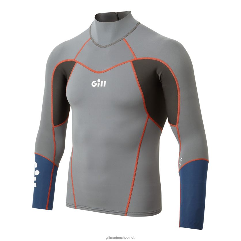 Gill Marine ανδρικό τοπ zenlite ατσάλι γκρι 480P62184