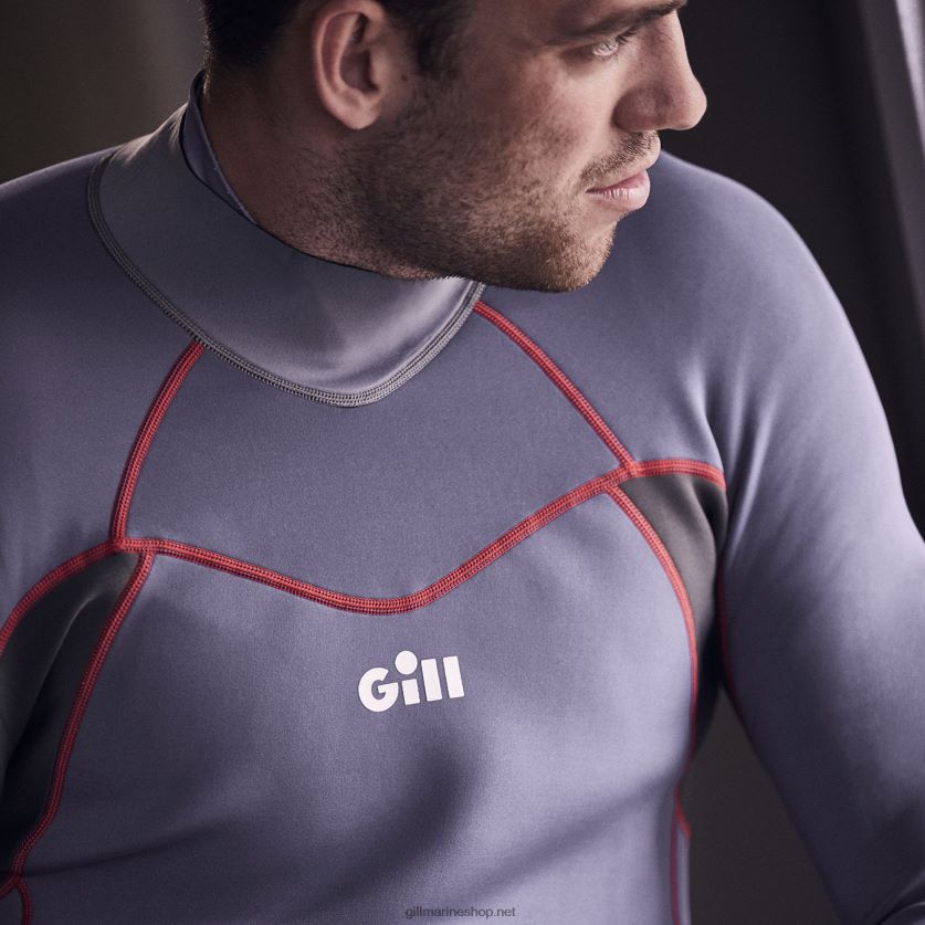 Gill Marine ανδρικό τοπ zenlite ατσάλι γκρι 480P62184