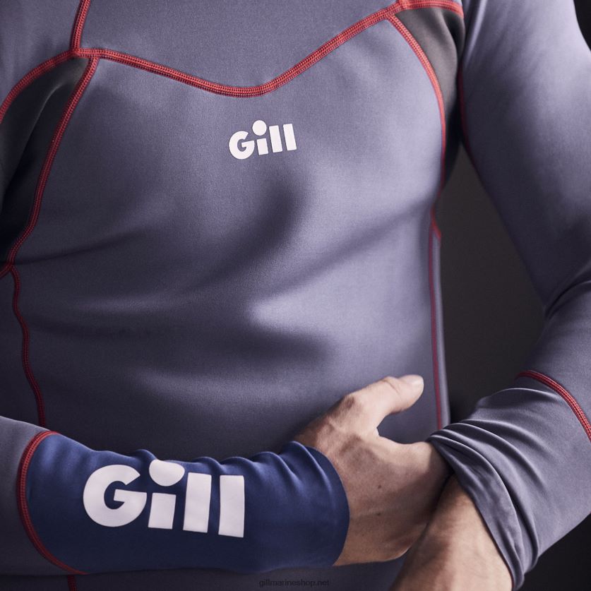 Gill Marine ανδρικό τοπ zenlite ατσάλι γκρι 480P62184