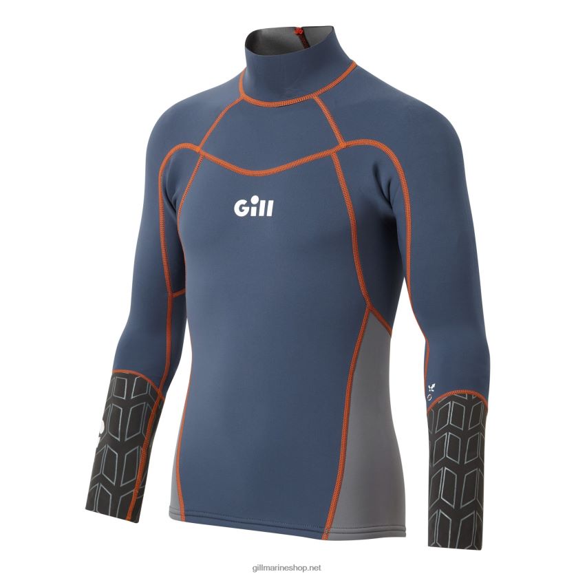 Gill Marine μπλουζάκι junior zenlite ocean & steel gray 480P62536