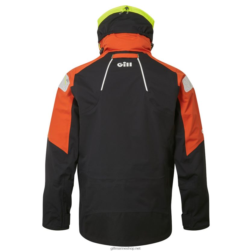 Gill Marine os1 μπουφάν ωκεανού γραφίτης/πορτοκαλί 480P62376