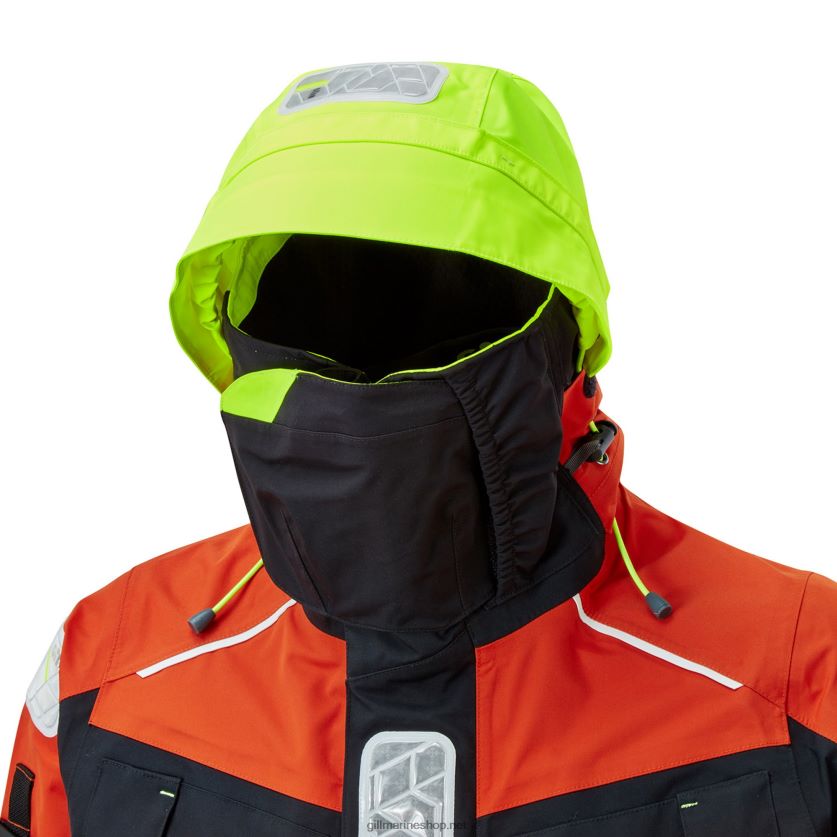Gill Marine os1 μπουφάν ωκεανού γραφίτης/πορτοκαλί 480P62376