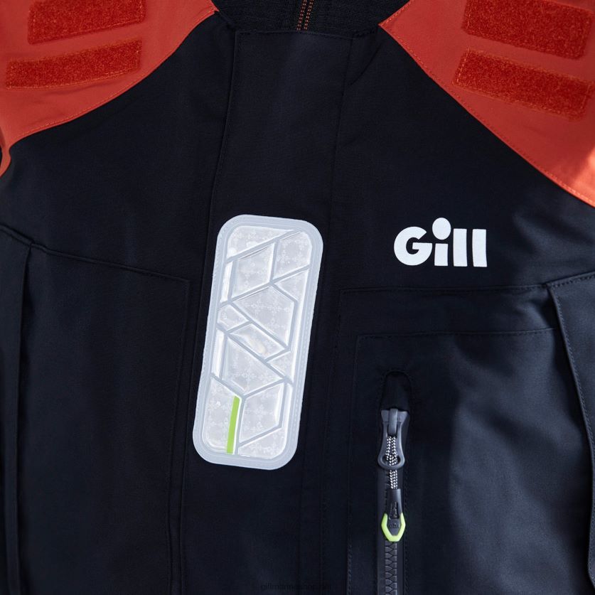 Gill Marine os1 παντελόνι ωκεανού γραφίτης/πορτοκαλί 480P62377