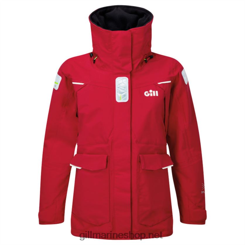 Gill Marine γυναικείο μπουφάν offshore os2 το κόκκινο 480P62347