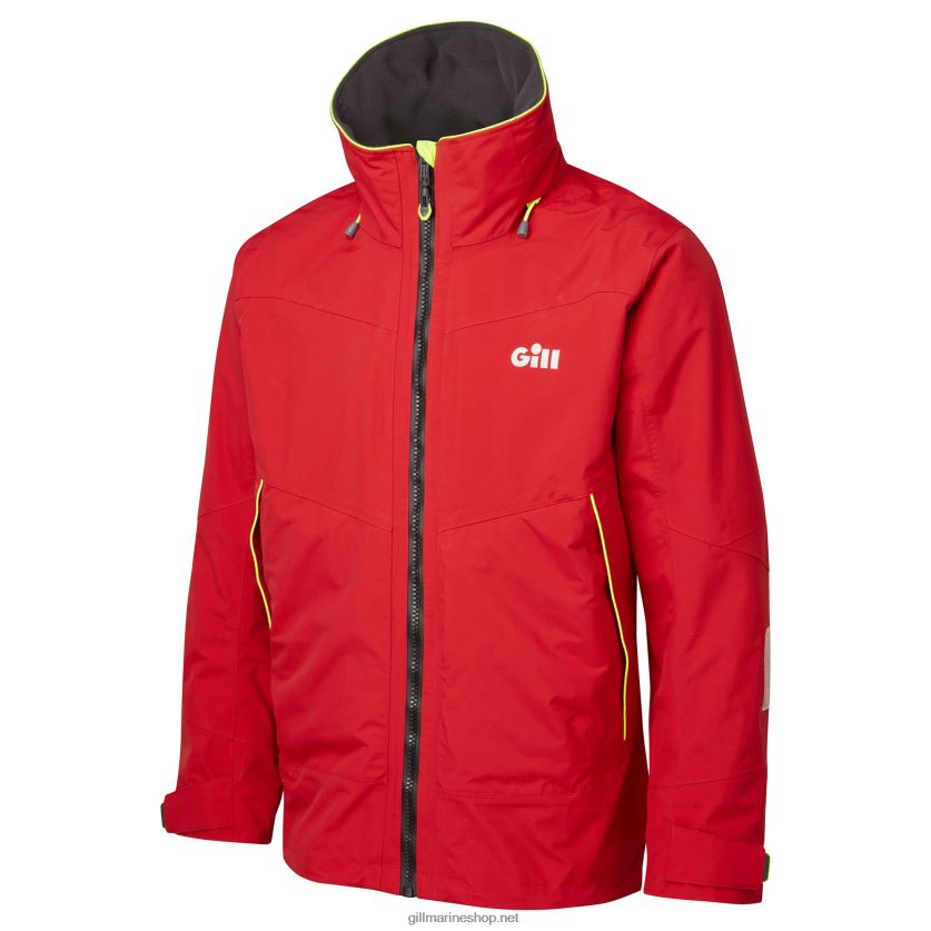 Gill Marine ανδρικό os3 μπουφάν θαλάσσης το κόκκινο 480P62464