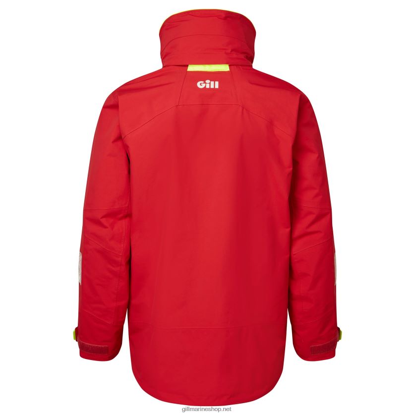Gill Marine ανδρικό os3 μπουφάν θαλάσσης το κόκκινο 480P62464