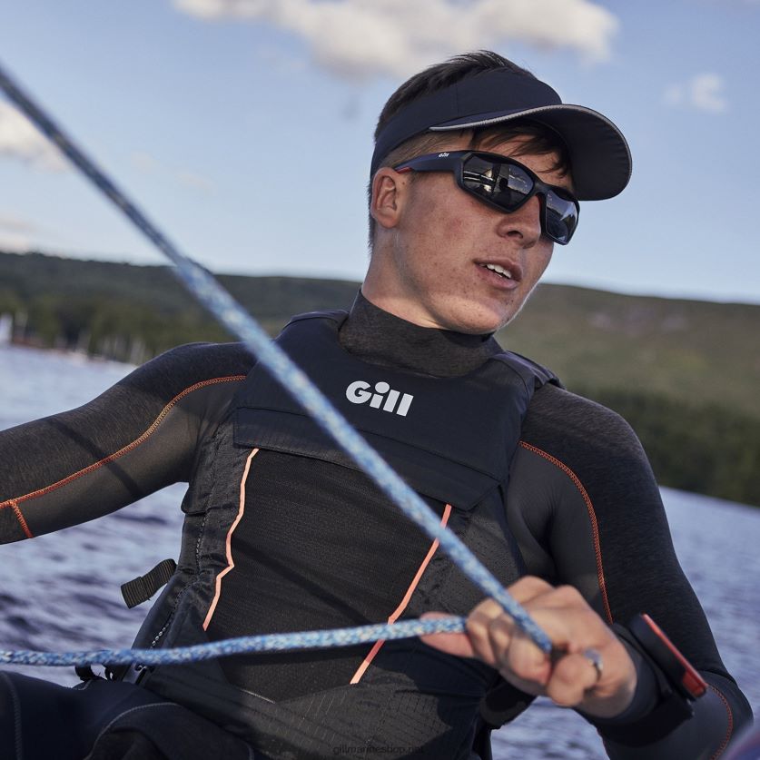 Gill Marine ανδρικό τοπ zentherm μαύρος 480P62538